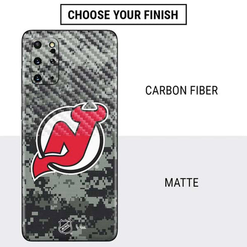 NHL New Jersey Devils Camo Galaxy S20 Plus Skin