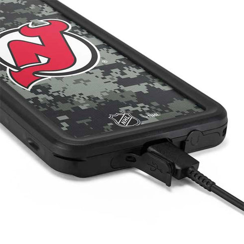 NHL New Jersey Devils Camo Galaxy S20 Plus Waterproof Case