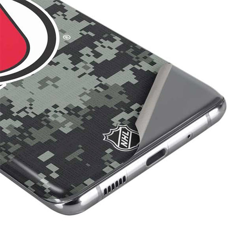 NHL New Jersey Devils Camo Galaxy S20 Skin