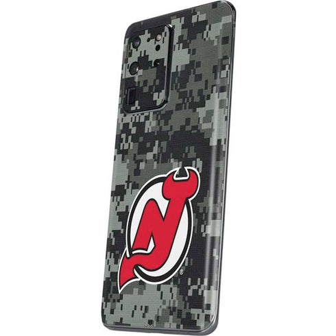 NHL New Jersey Devils Camo Galaxy S20 Ultra 5G Skin