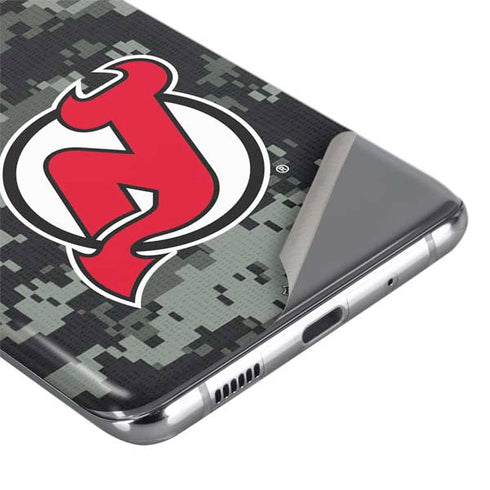 NHL New Jersey Devils Camo Galaxy S20 Ultra 5G Skin