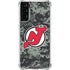 NHL New Jersey Devils Camo Galaxy S21 FE Clear Case
