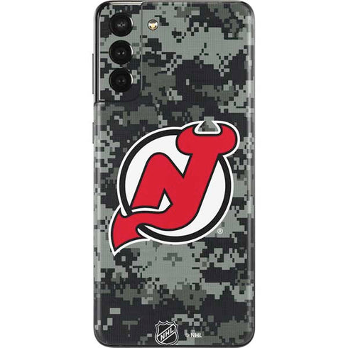 NHL New Jersey Devils Camo Galaxy S21 Plus 5G Skin