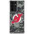 NHL New Jersey Devils Camo Galaxy S21 Ultra 5G Clear Case