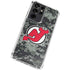 NHL New Jersey Devils Camo Galaxy S21 Ultra 5G Clear Case