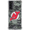 NHL New Jersey Devils Camo Galaxy S22 Clear Case