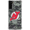 NHL New Jersey Devils Camo Galaxy S22 Plus Clear Case