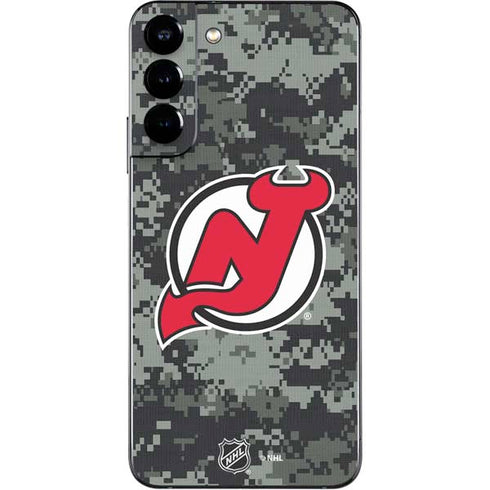 NHL New Jersey Devils Camo Galaxy S22 Plus Skin