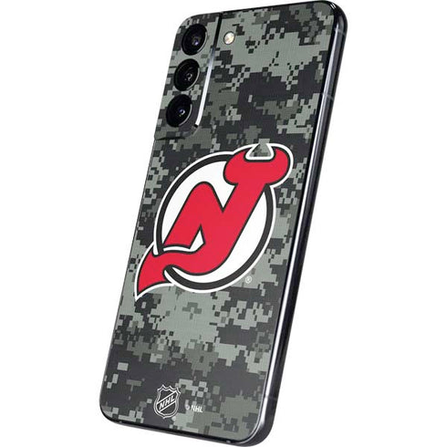 NHL New Jersey Devils Camo Galaxy S22 Plus Skin
