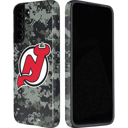 NHL New Jersey Devils Camo Galaxy S22 Pro Case