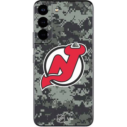 NHL New Jersey Devils Camo Galaxy S22 Skin