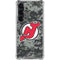 NHL New Jersey Devils Camo Galaxy S23 Clear Case