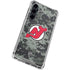 NHL New Jersey Devils Camo Galaxy S23 FE Clear Case