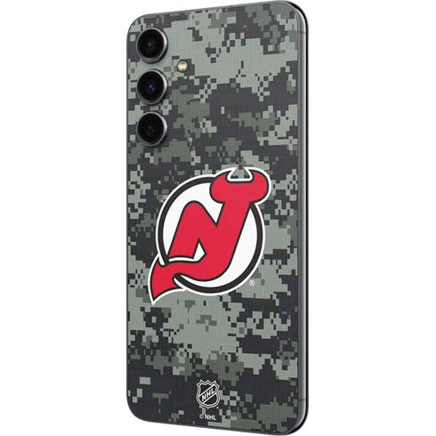 NHL New Jersey Devils Camo Galaxy S23 FE Skin
