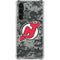 NHL New Jersey Devils Camo Galaxy S23 Plus Clear Case