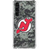 NHL New Jersey Devils Camo Galaxy S23 Plus Clear Case