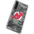 NHL New Jersey Devils Camo Galaxy S23 Plus Clear Case