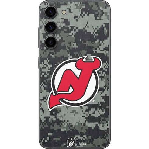 NHL New Jersey Devils Camo Galaxy S23 Plus Skin