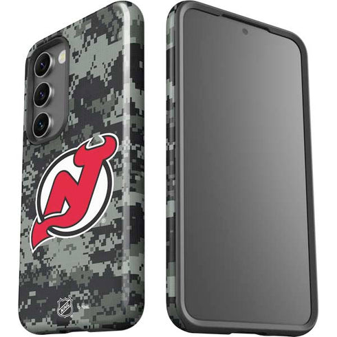 NHL New Jersey Devils Camo Galaxy S23 Pro Case