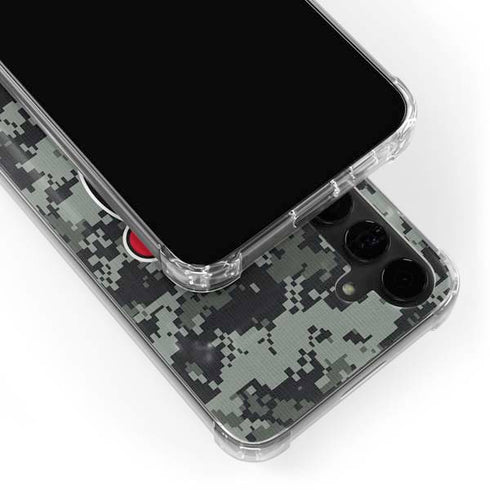 NHL New Jersey Devils Camo Galaxy S24 Plus Clear Case