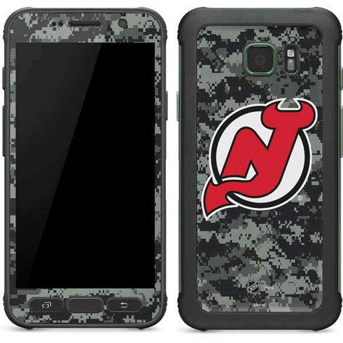 NHL New Jersey Devils Camo Galaxy S7 Active Skin