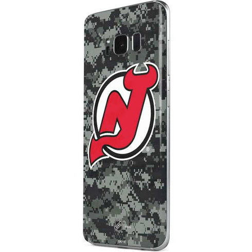 NHL New Jersey Devils Camo Galaxy S8 Skin
