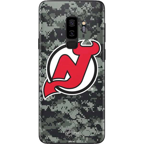 NHL New Jersey Devils Camo Galaxy S9 Plus Skin