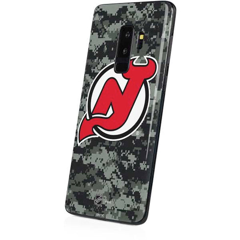 NHL New Jersey Devils Camo Galaxy S9 Plus Skin