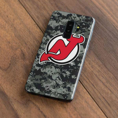 NHL New Jersey Devils Camo Galaxy S9 Plus Skin