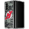 NHL New Jersey Devils Camo Galaxy Z Fold4 5G Clear Case