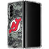 NHL New Jersey Devils Camo Galaxy Z Fold4 5G Clear Case
