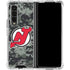 NHL New Jersey Devils Camo Galaxy Z Fold4 5G Clear Case