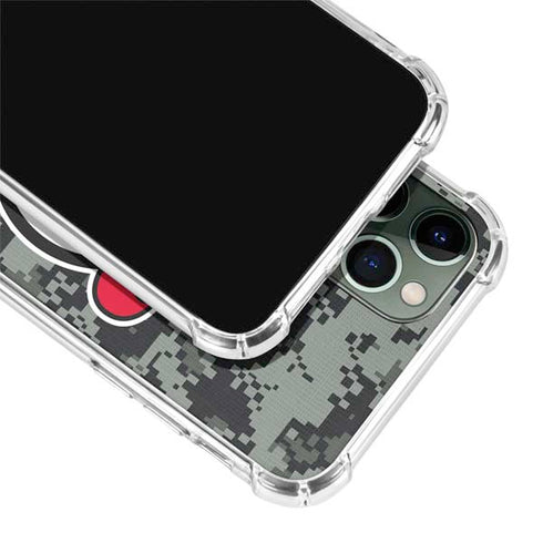 NHL New Jersey Devils Camo iPhone 11 Pro Max Clear Case