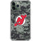 NHL New Jersey Devils Camo iPhone 11 Pro Max Clear Case