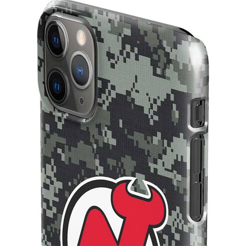 NHL New Jersey Devils Camo iPhone 11 Pro Max Lite Case
