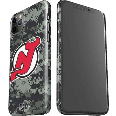 NHL New Jersey Devils Camo iPhone 11 Pro Max Lite Case