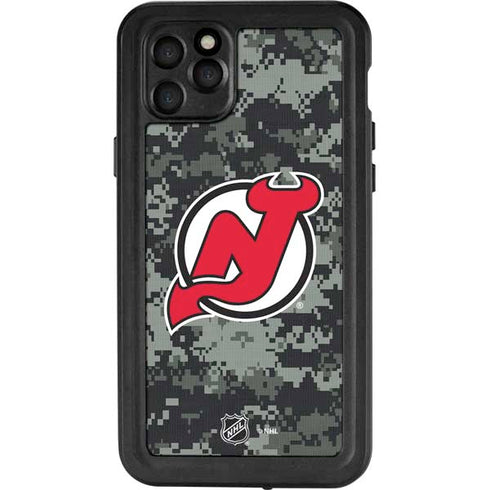 NHL New Jersey Devils Camo iPhone 11 Pro Max Waterproof Case