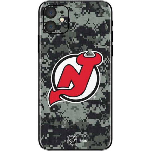 NHL New Jersey Devils Camo iPhone 11 Skin