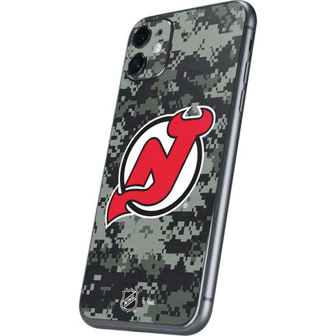 NHL New Jersey Devils Camo iPhone 11 Skin