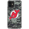 NHL New Jersey Devils Camo iPhone 12 Clear Case