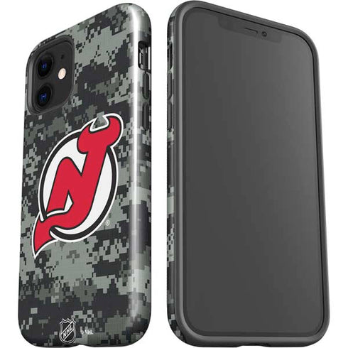NHL New Jersey Devils Camo iPhone 12 Impact Case
