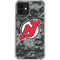 NHL New Jersey Devils Camo iPhone 12 Mini Clear Case