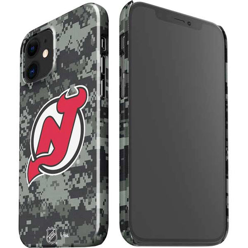 NHL New Jersey Devils Camo iPhone 12 Mini Lite Case