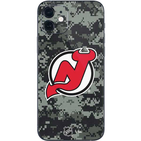 NHL New Jersey Devils Camo iPhone 12 Mini Skin