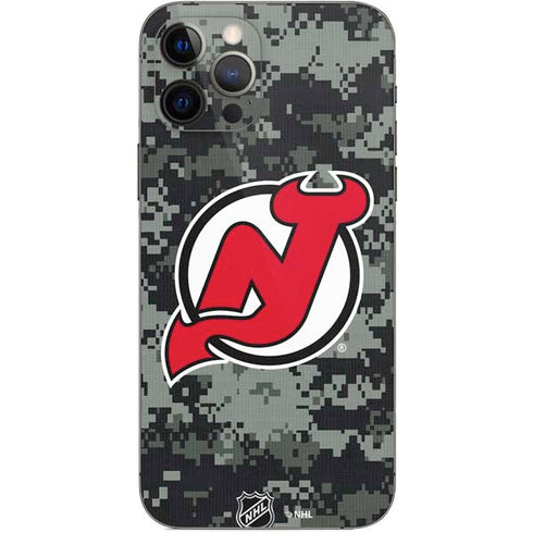NHL New Jersey Devils Camo iPhone 12 Pro Skin