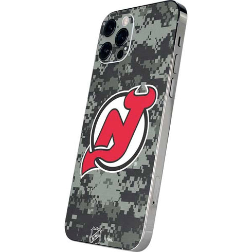 NHL New Jersey Devils Camo iPhone 12 Pro Skin