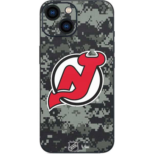 NHL New Jersey Devils Camo iPhone 13 Mini Skin