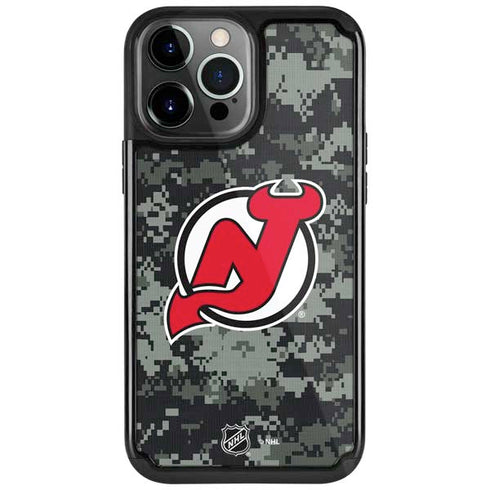 NHL New Jersey Devils Camo iPhone 13 Pro Cargo Case