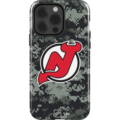 NHL New Jersey Devils Camo iPhone 13 Pro Impact Case