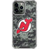 NHL New Jersey Devils Camo iPhone 13 Pro Max Clear Case
